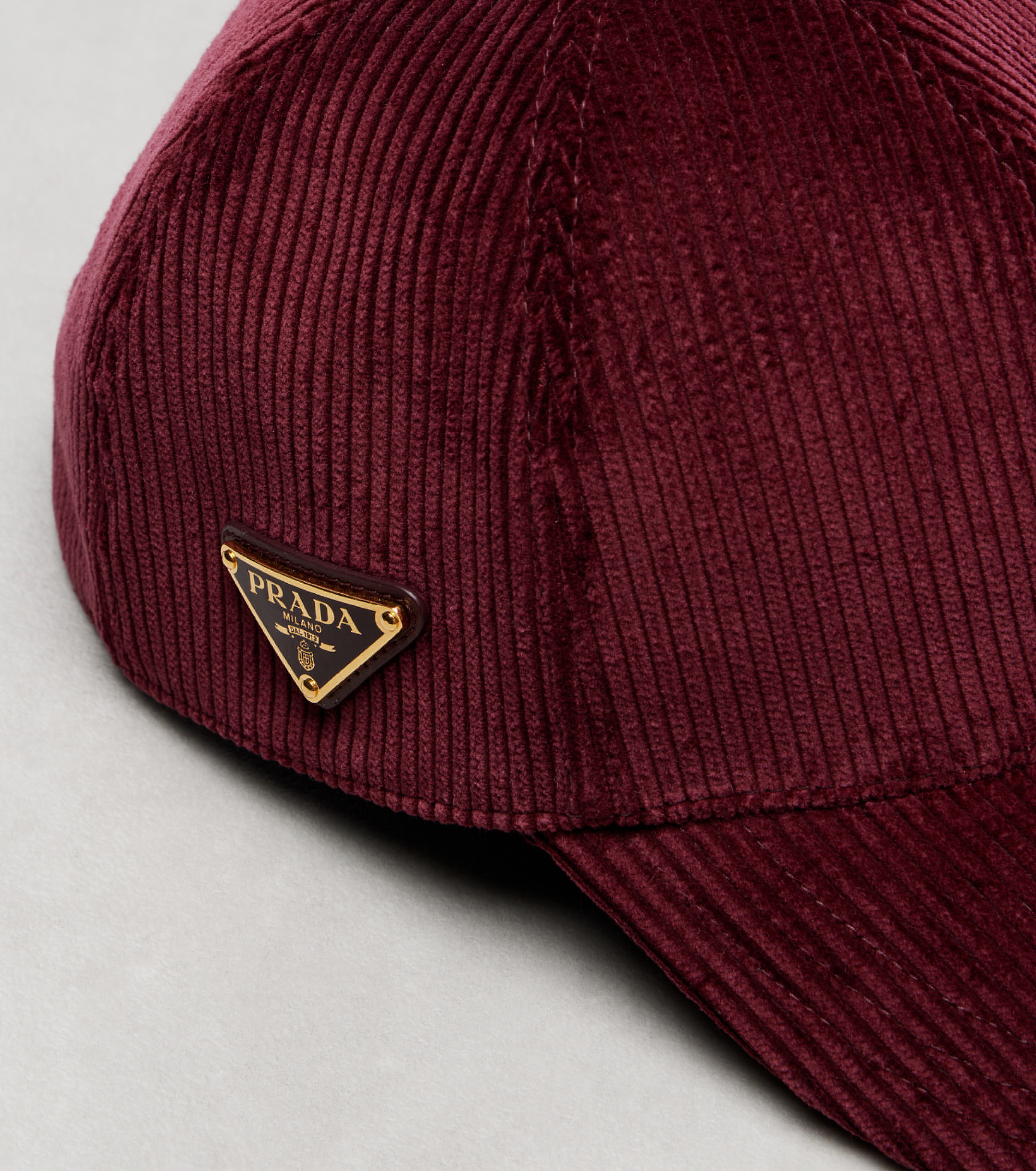 棉质灯芯绒棒球帽