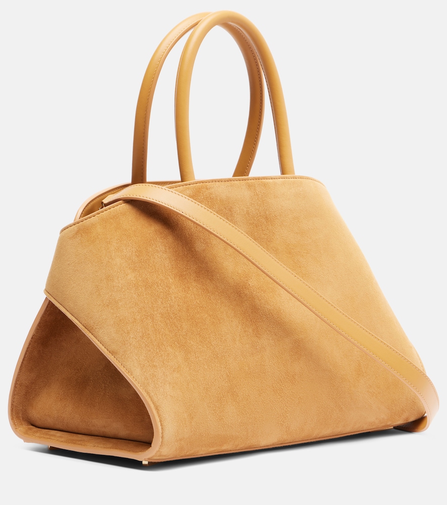  Ferragamo Ferragamo Hug Medium Suede Tote Bag 
