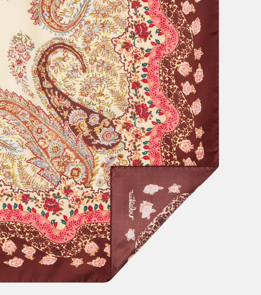  Valentino Valentino Bedrucktes Tuch Aus Seiden-twill 