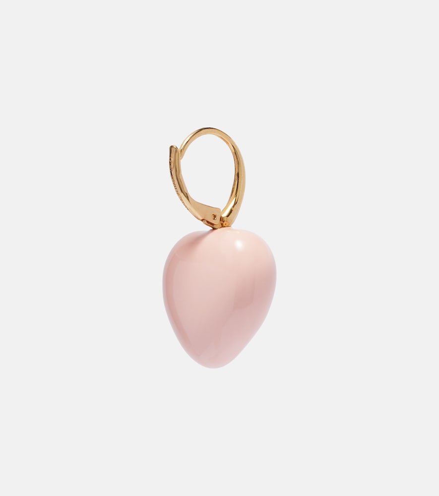  Valentino Valentino Ohrringe Cœur Royal Vlogo Mit Emaille 