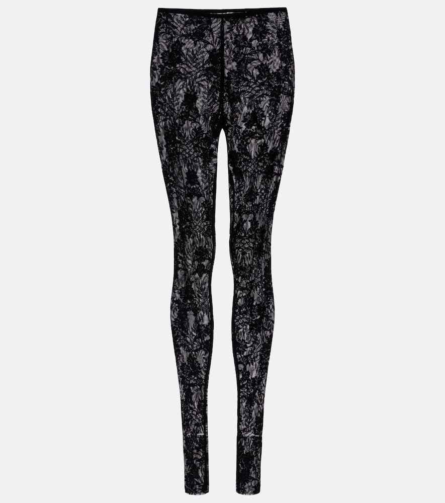 Leggings mit Spitze