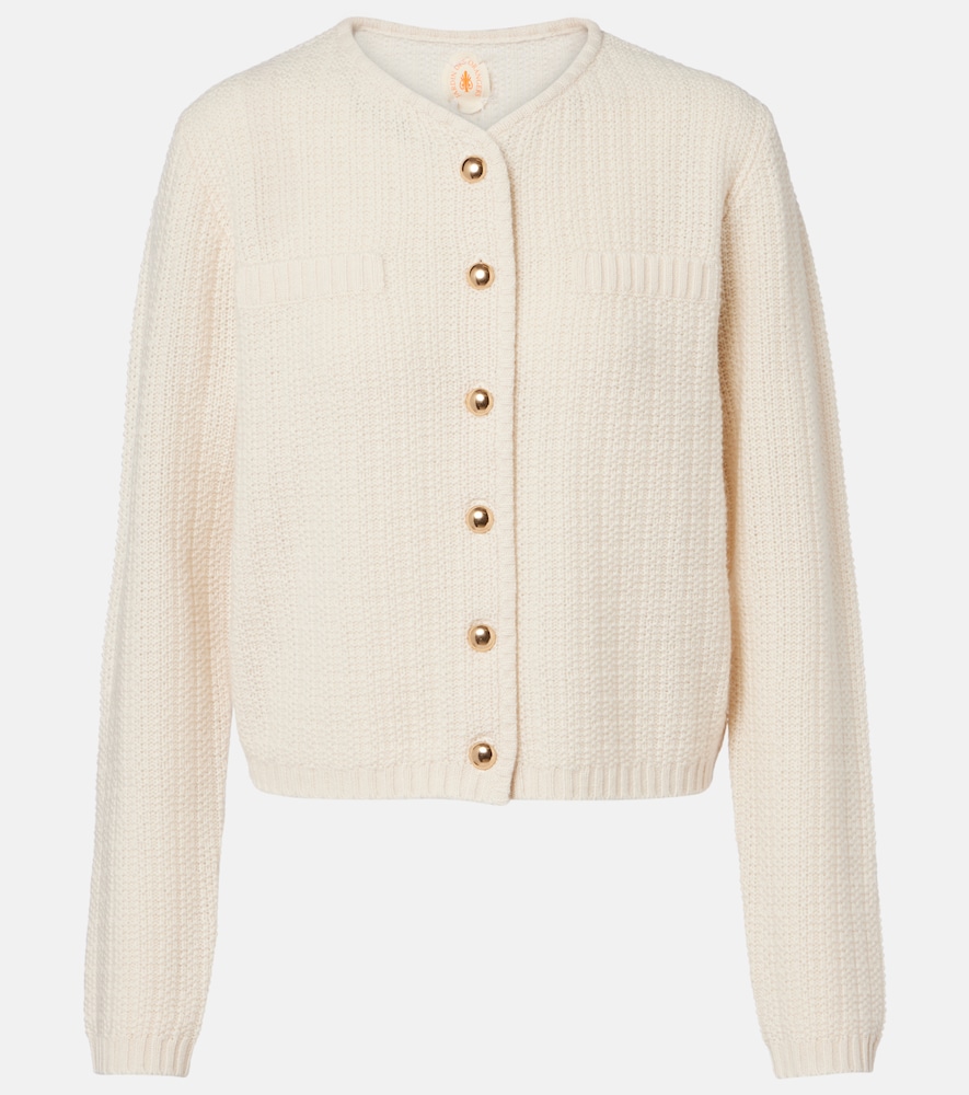 Jardin des Orangers Wool and cashmere cardigan