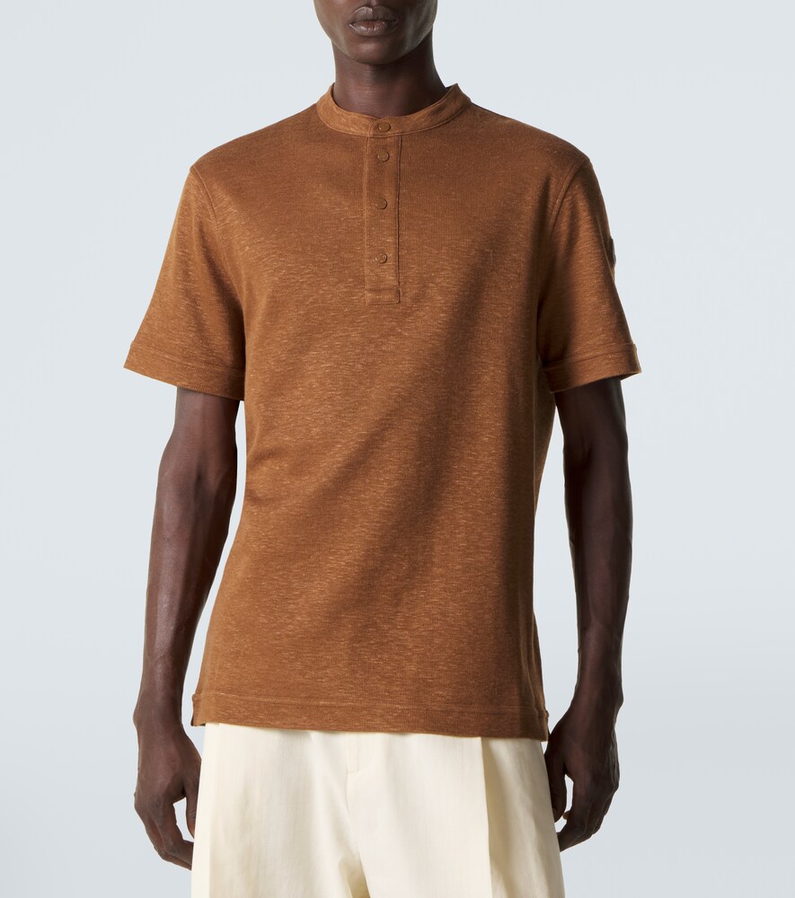  Moncler Moncler Polohemd Aus Einem Baumwollgemisch 