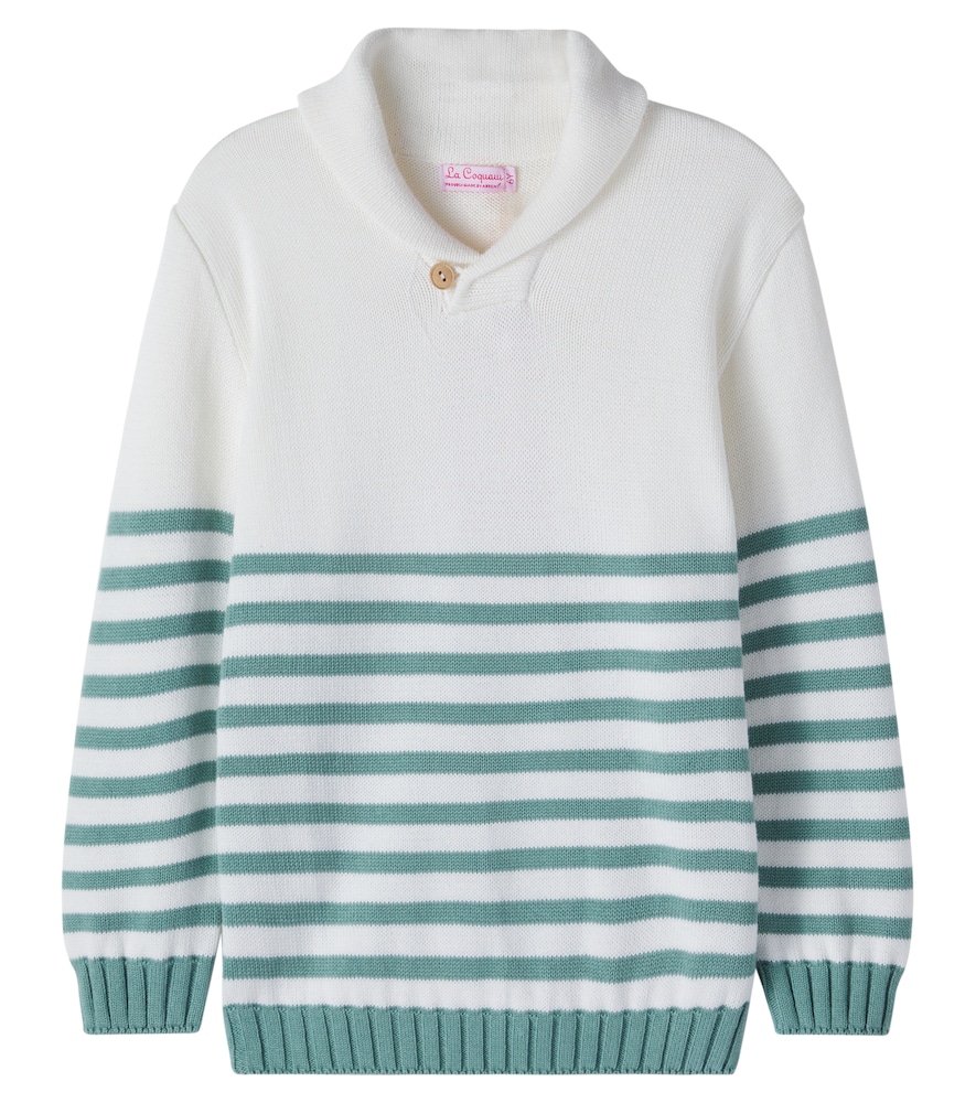 La Coqueta Goyo Striped Wool Sweater by La Coqueta