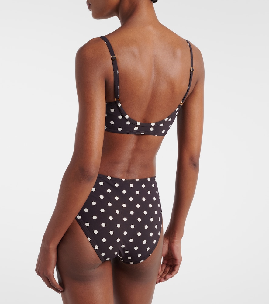  Karla Colletto Karla Colletto Polka-dot Bikini Bottoms 