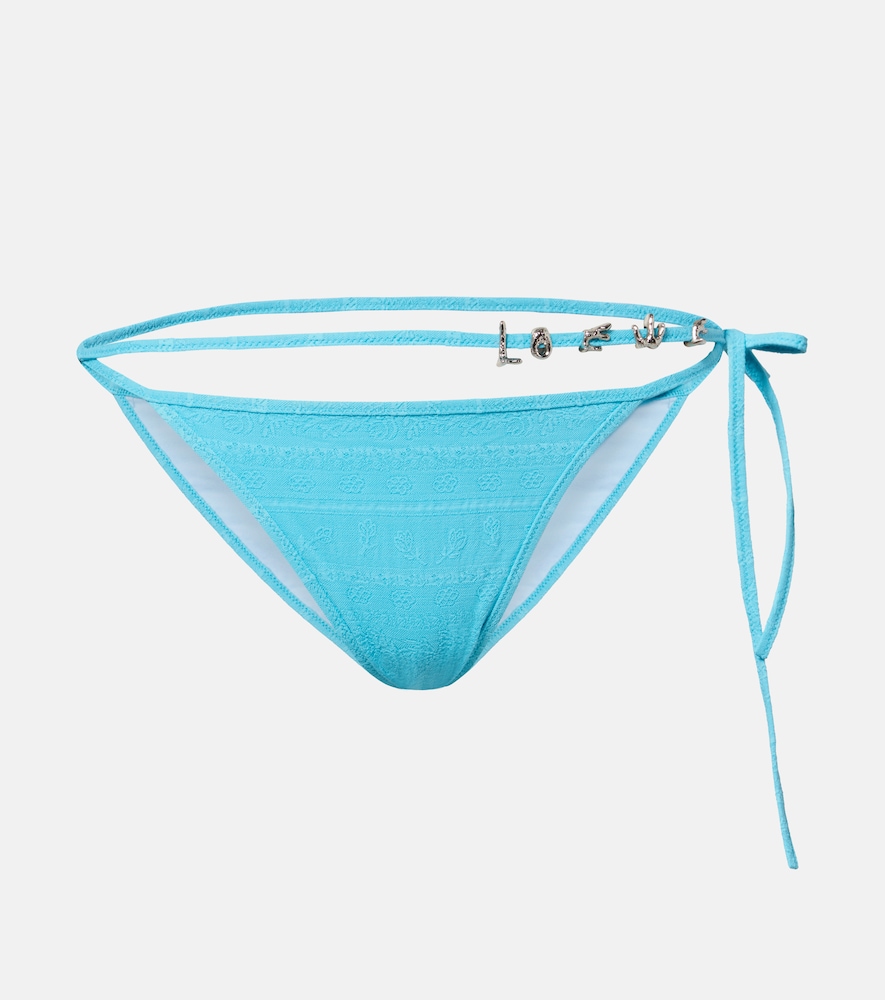 Loewe Paula's Ibiza jacquard bikini bottoms