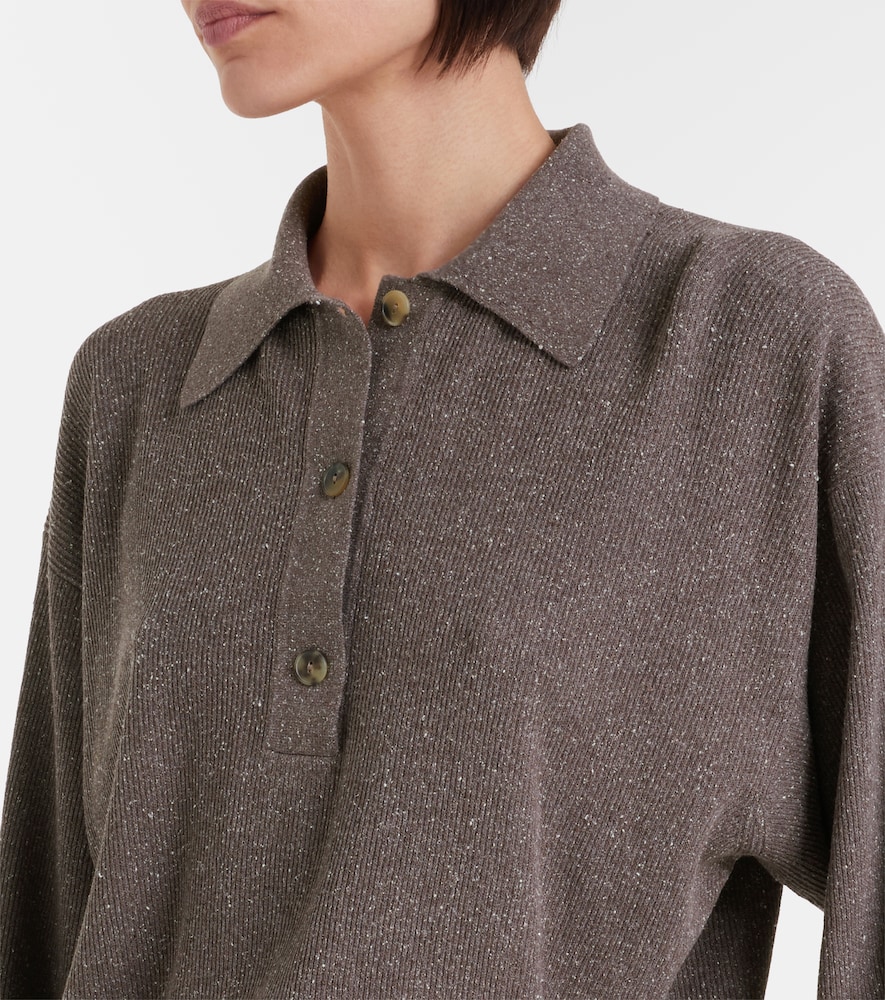 Collection Helga Silk Polo Sweater