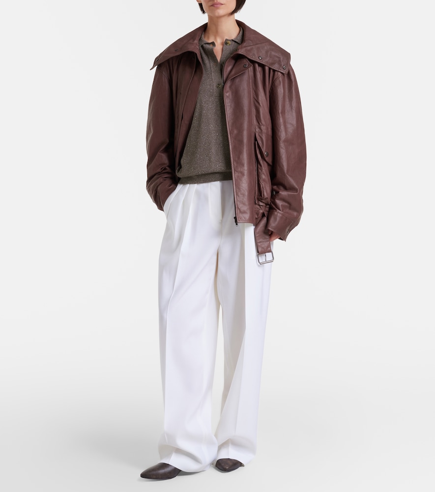 Collection Helga Silk Polo Sweater