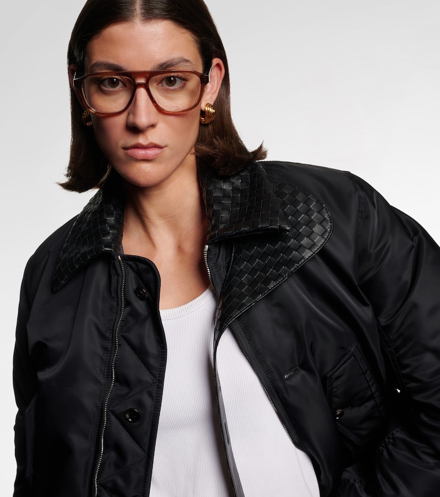  Bottega Veneta Bottega Veneta Aviator-brille Triangle Stud 