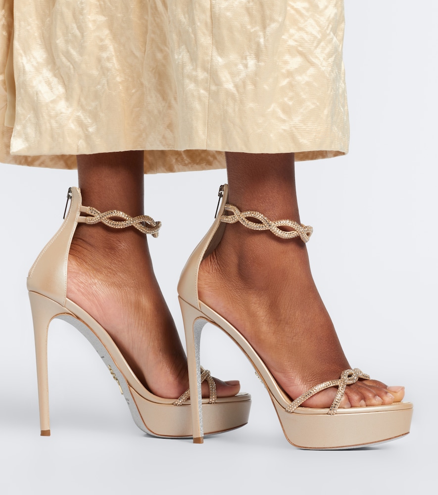 Margot Embellished Platform Sandals