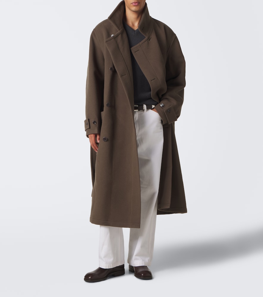 Wool Wrap Coat