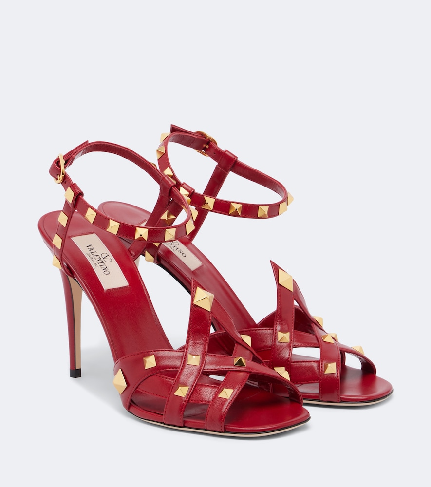 Slingback-Sandalen Studdy aus Leder