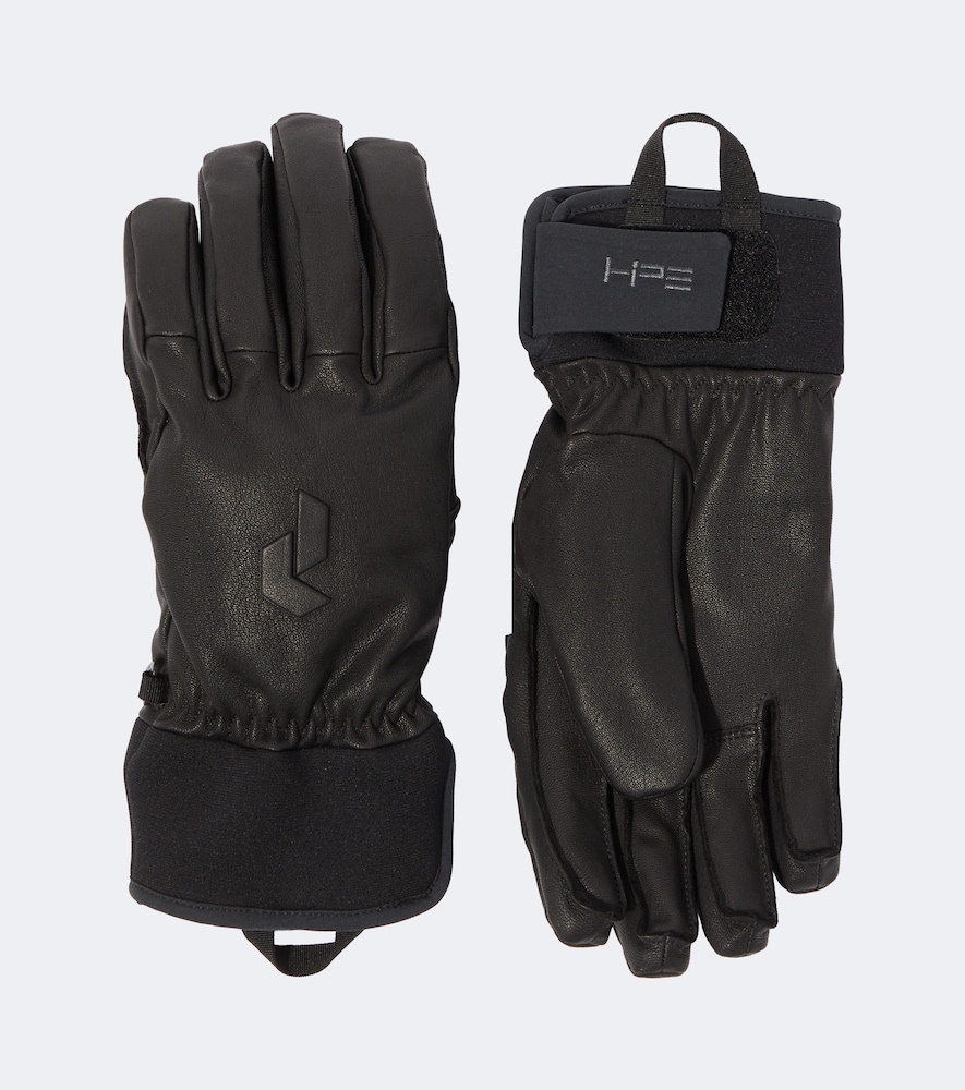 Skihandschuhe aus Leder