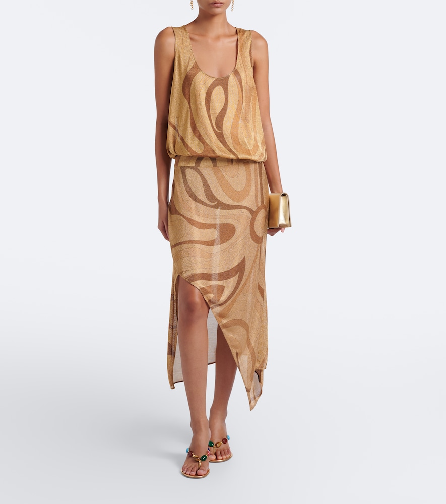 Pucci Marmo Lurex® Voile Top