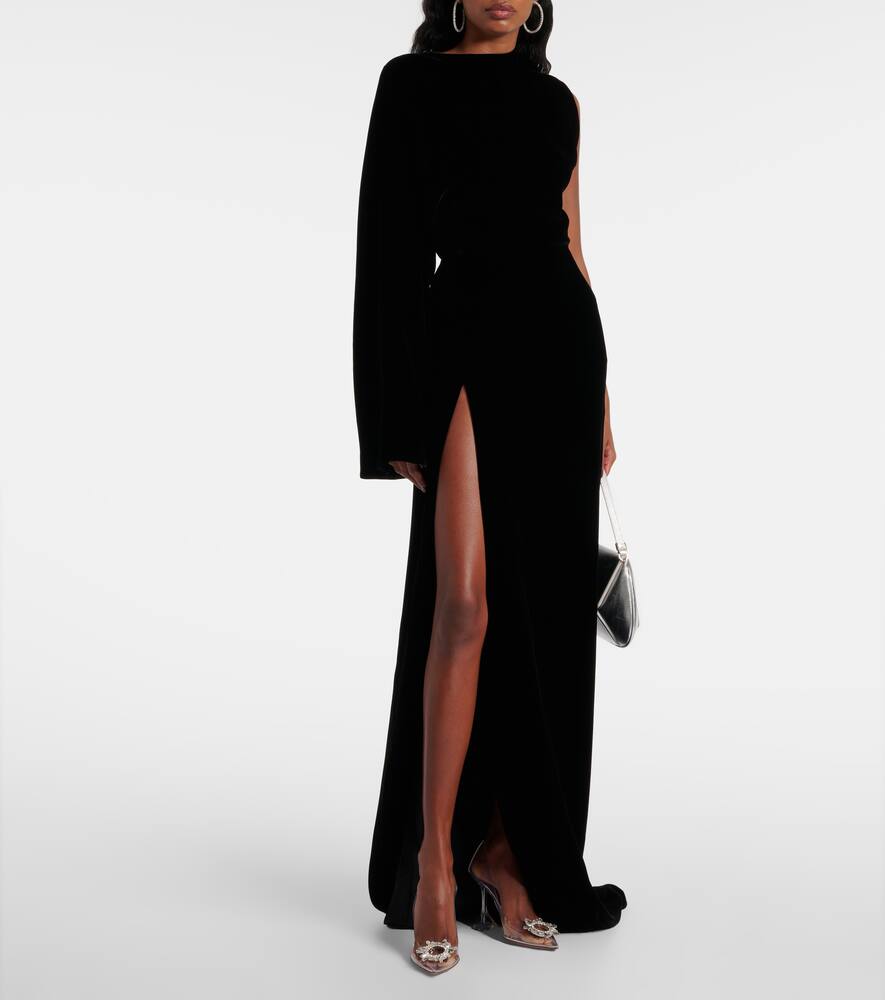 AMINA MUADDI BEGUM EMBELLISHED PVC PUMPS