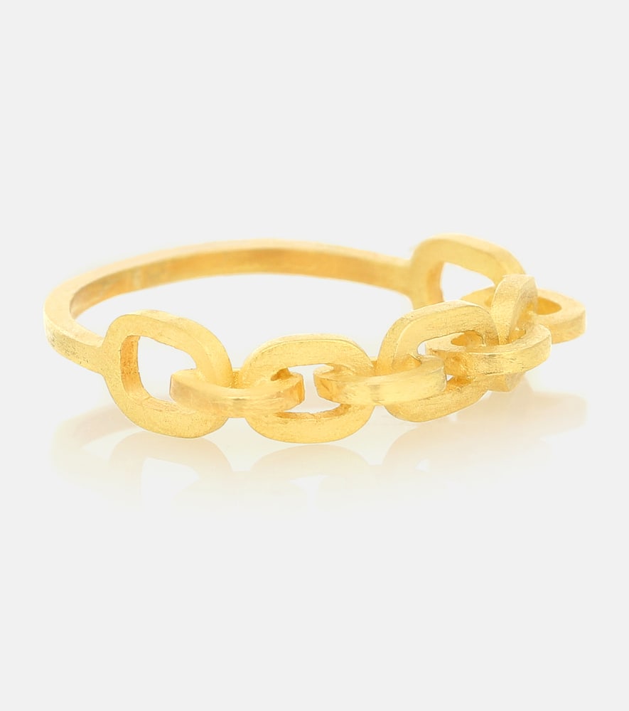 Elhanati Afrodite 18kt yellow gold ring