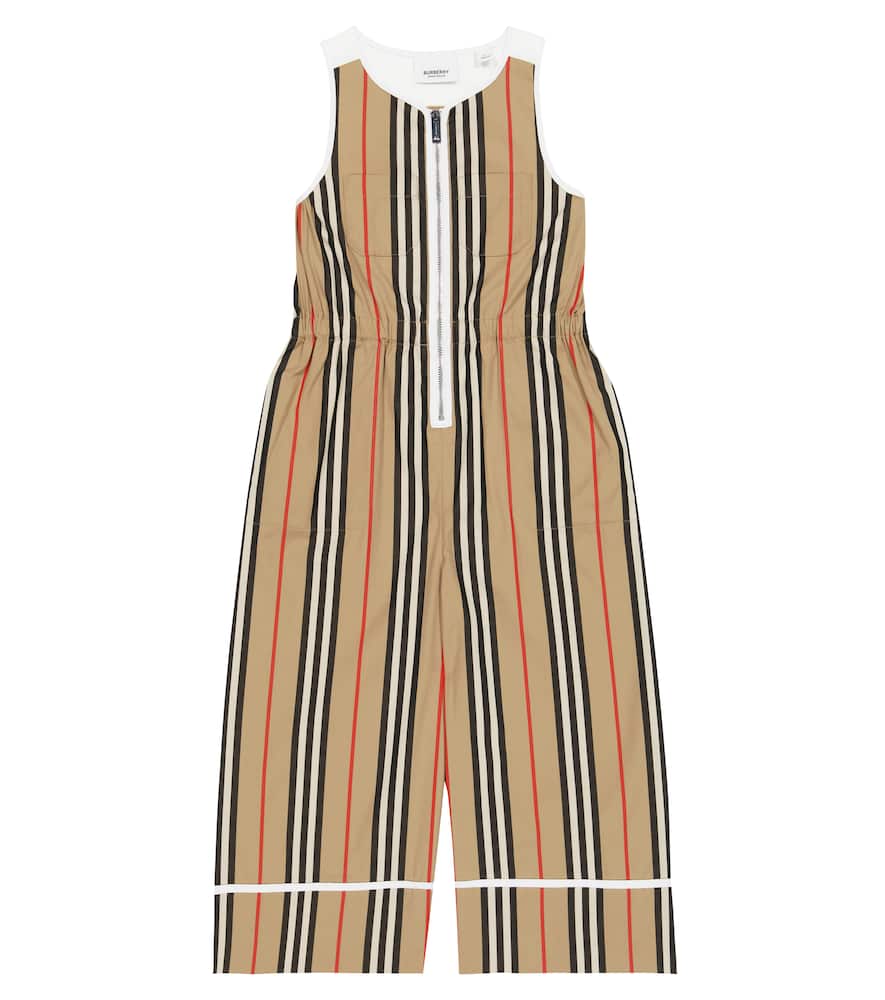 Burberry Kids Cotton jumpsuit