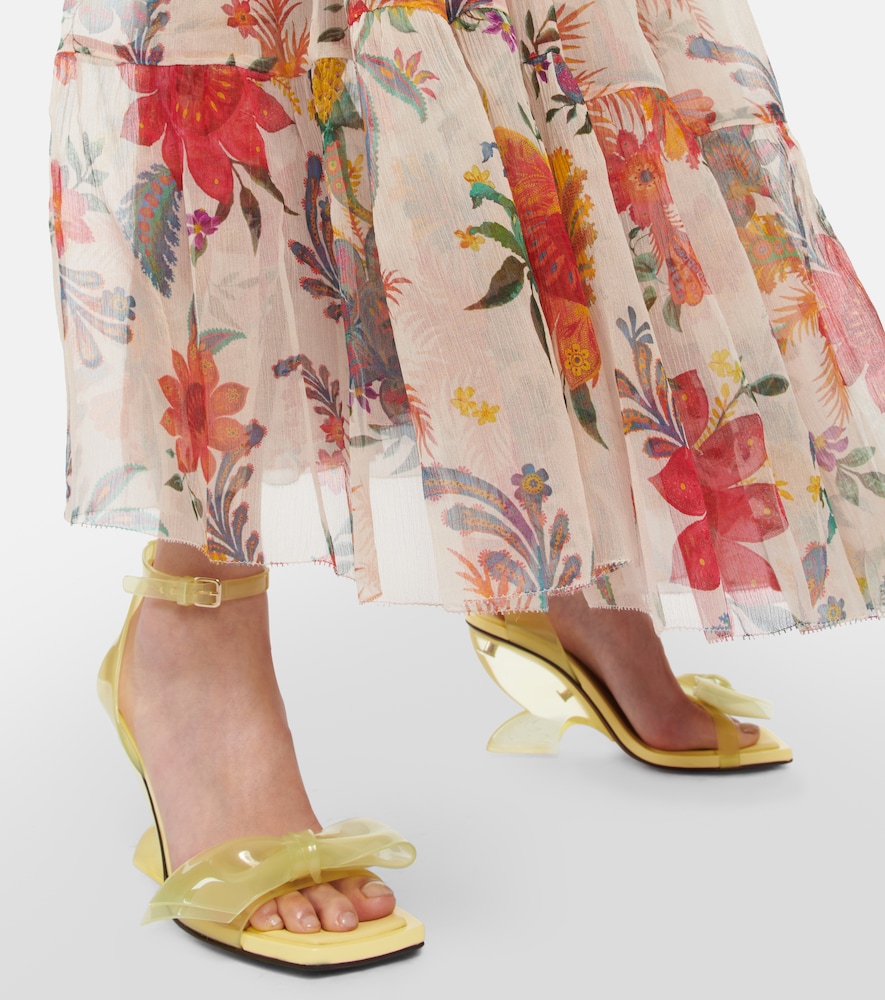 Jelly Bow 85 Pvc Wedge