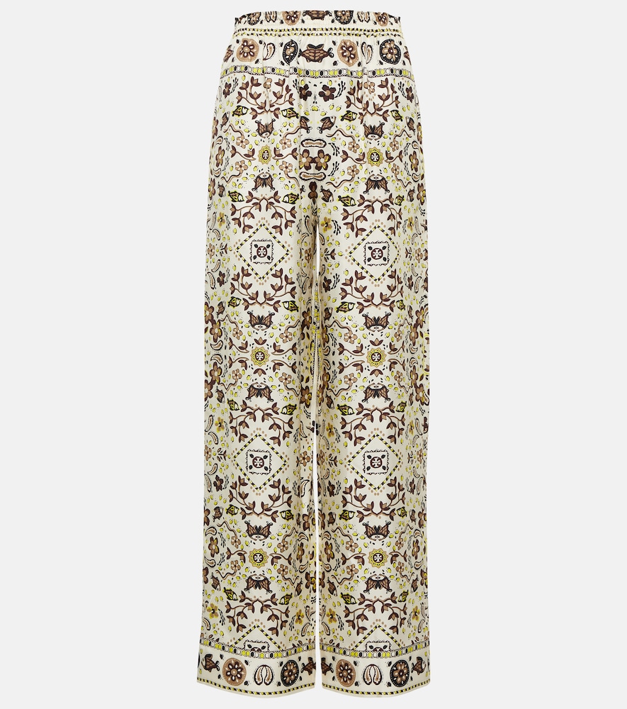 Tory Burch Pantalon ample imprim en soie 519 €