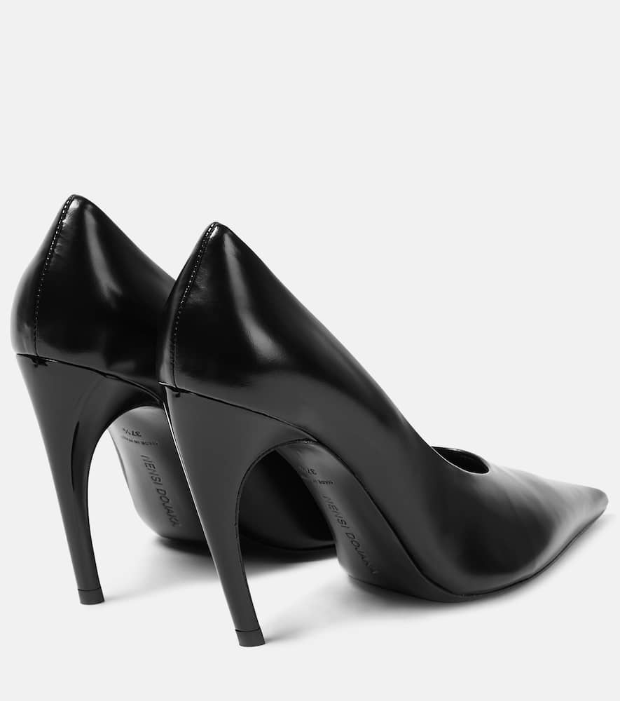 Shop Nensi Dojaka Patent Leather Pumps In Black