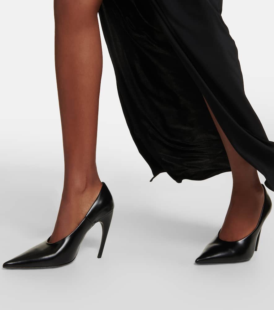 Shop Nensi Dojaka Patent Leather Pumps In Black