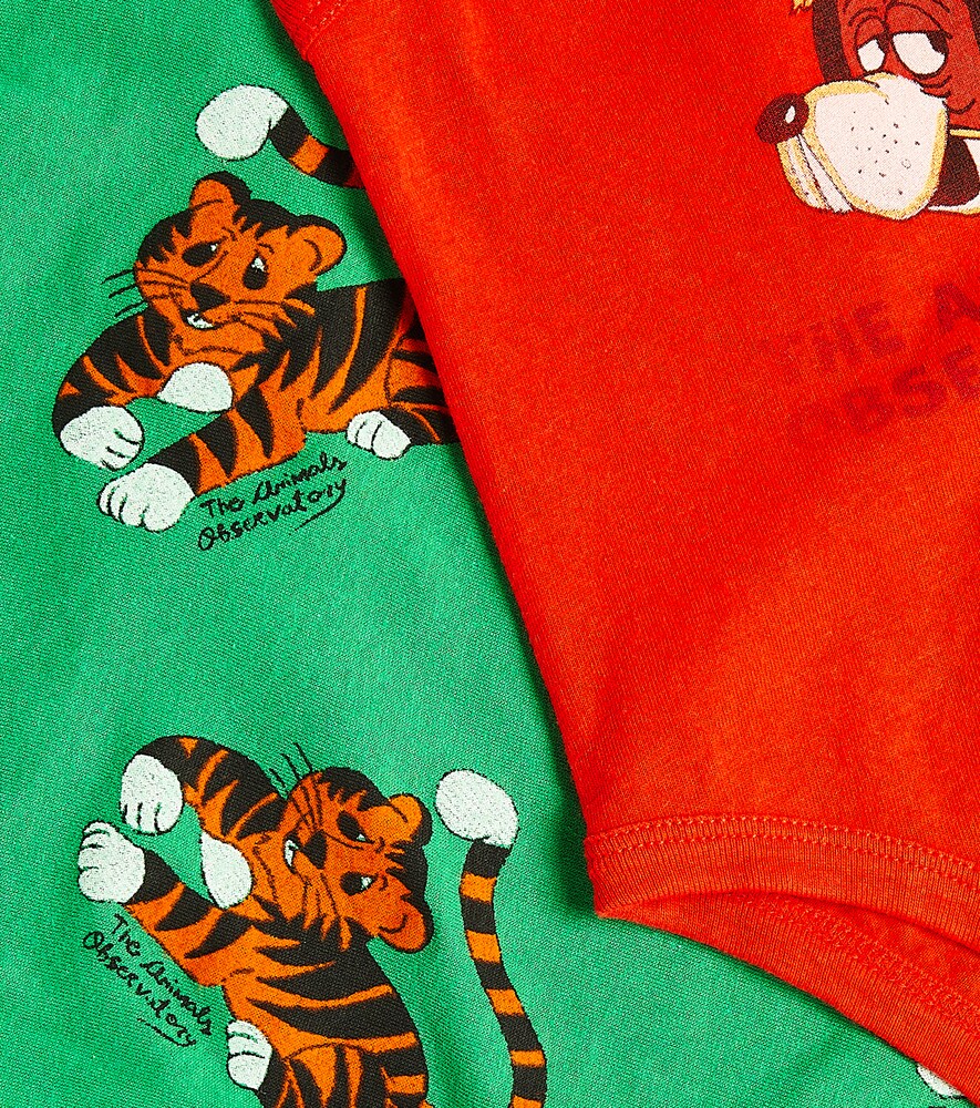  The Animals Observatory The Animals Observatory Baby Set Aus Zwei bodys Aus Baumwolle 