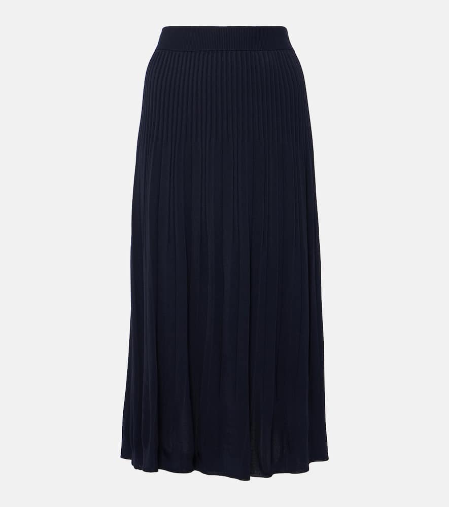 Joseph Ribbed-knit midi skirt