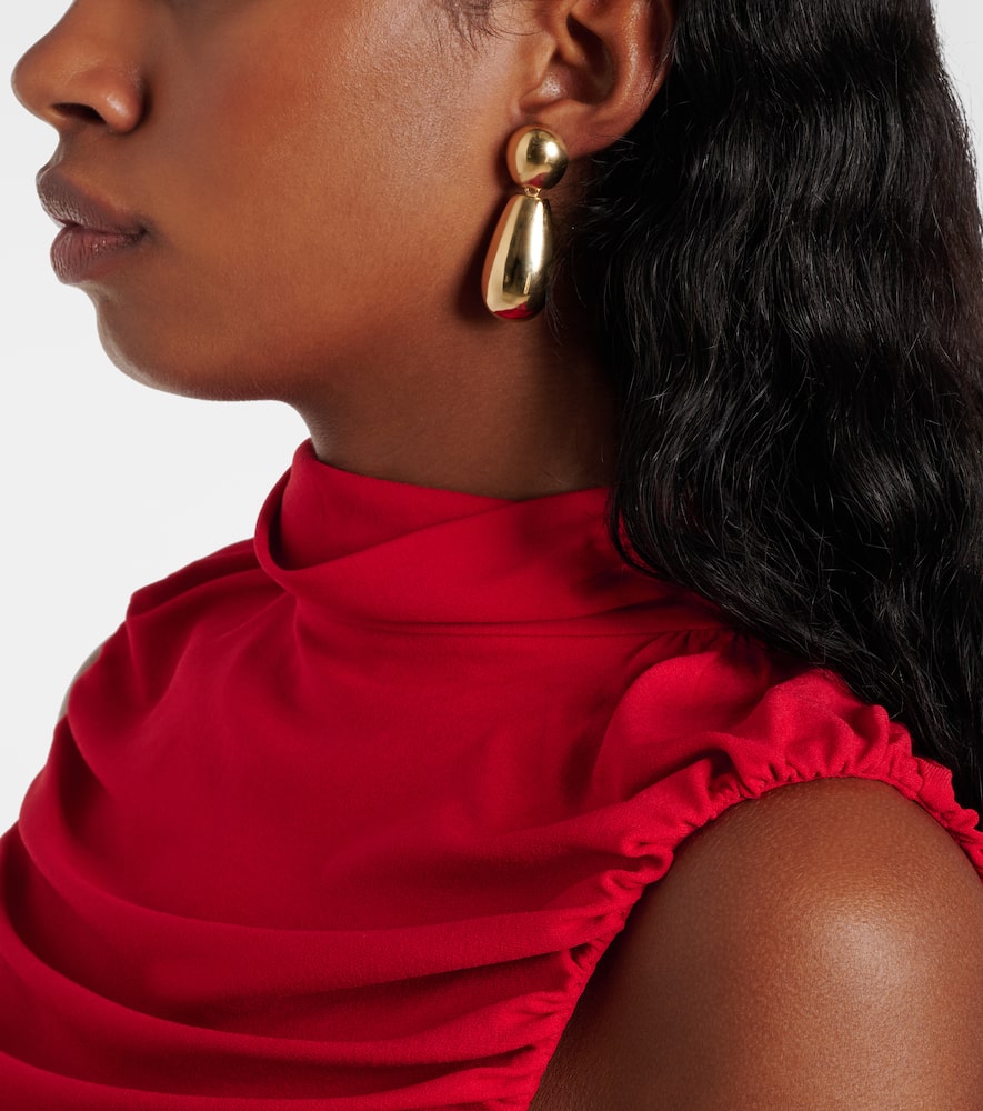 Magda Butrym Gold-plated Drop Earrings In Gold