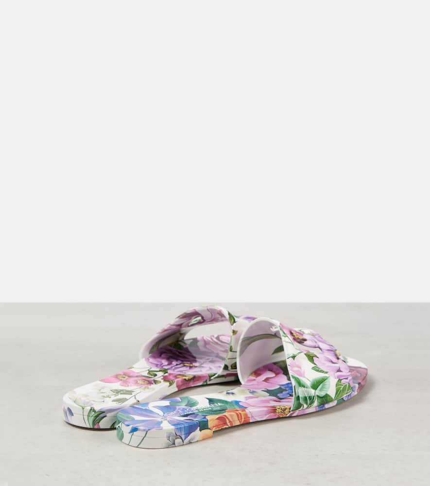 Dolce & Gabbana Beach Slider In Multicoloured