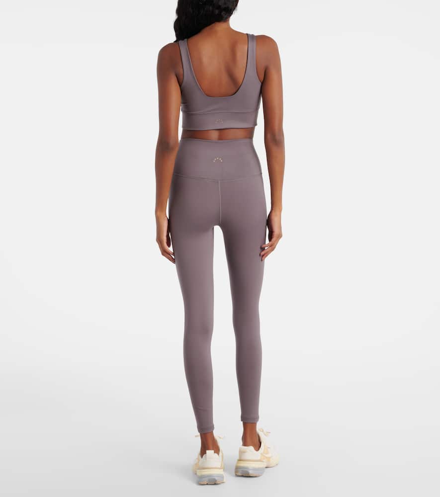 Varley Freesoft High-rise Leggings In Grey
