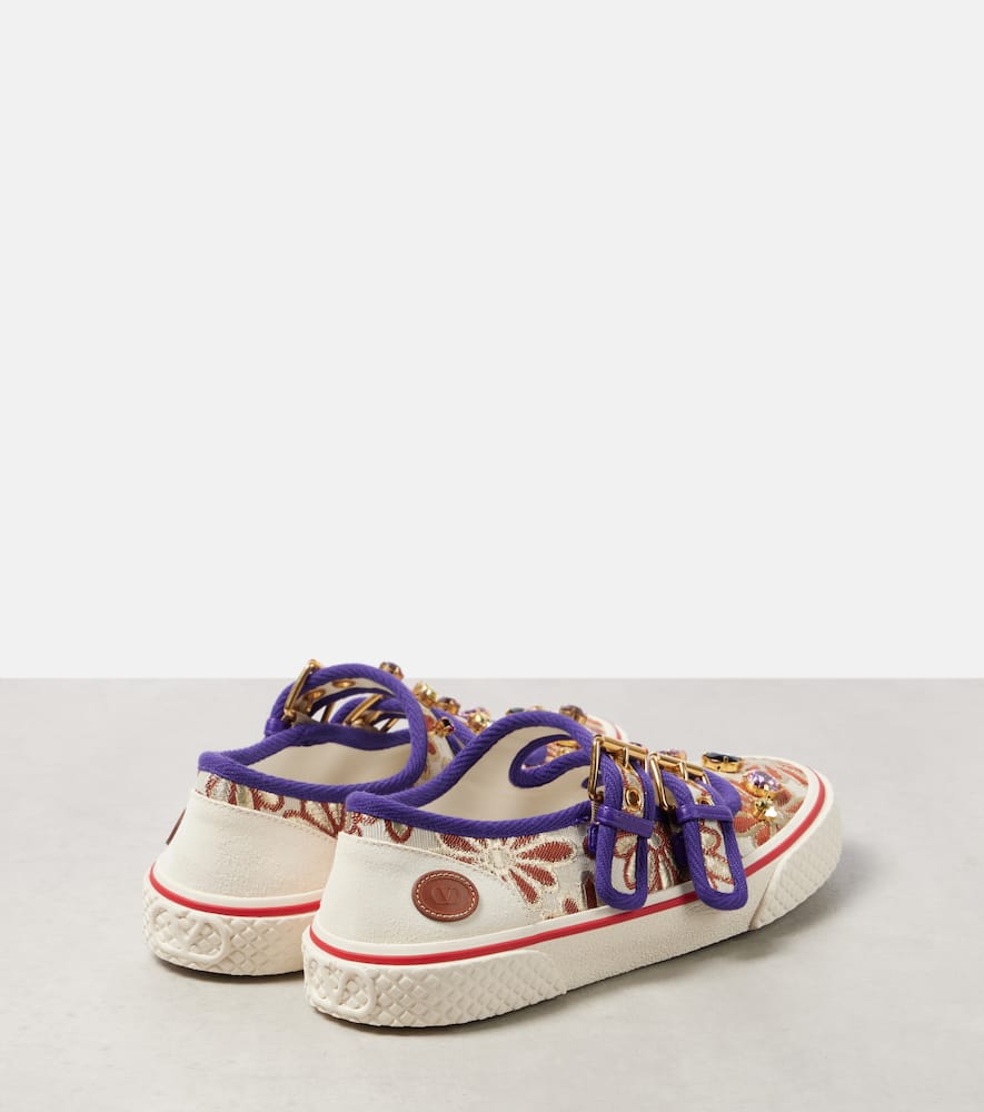 Valentino Dollyboard` Sneakers In Multicolor