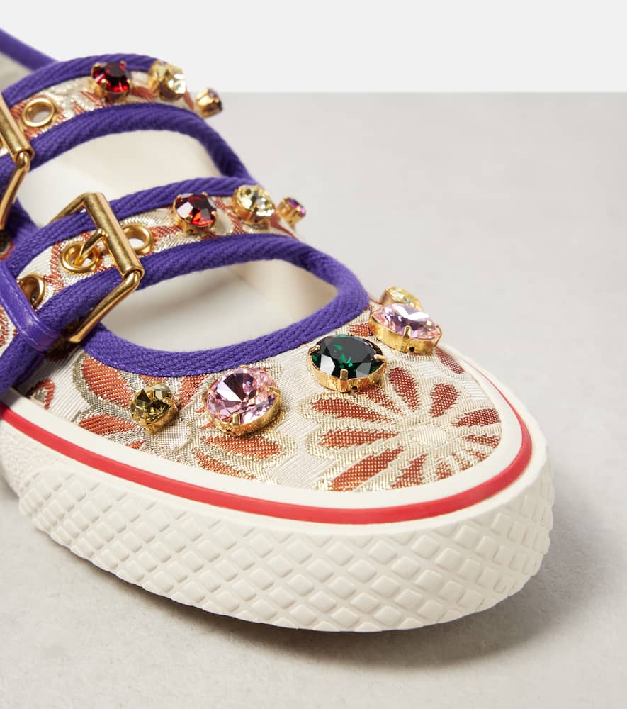 Valentino Dollyboard` Sneakers In Multicolor