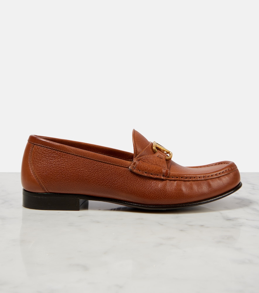  Valentino Garavani Valentino Garavani Loafers Vlogo Signature Aus Leder 