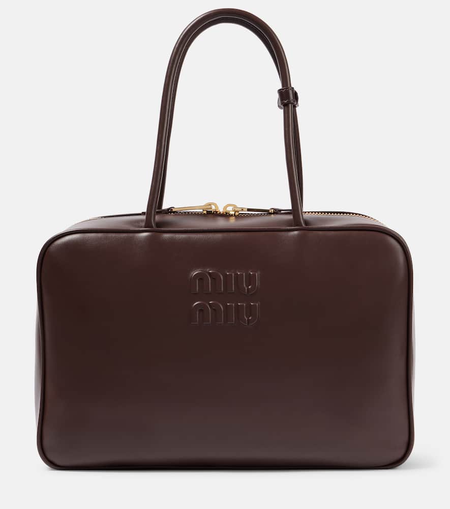 Beau Large leather tote bag