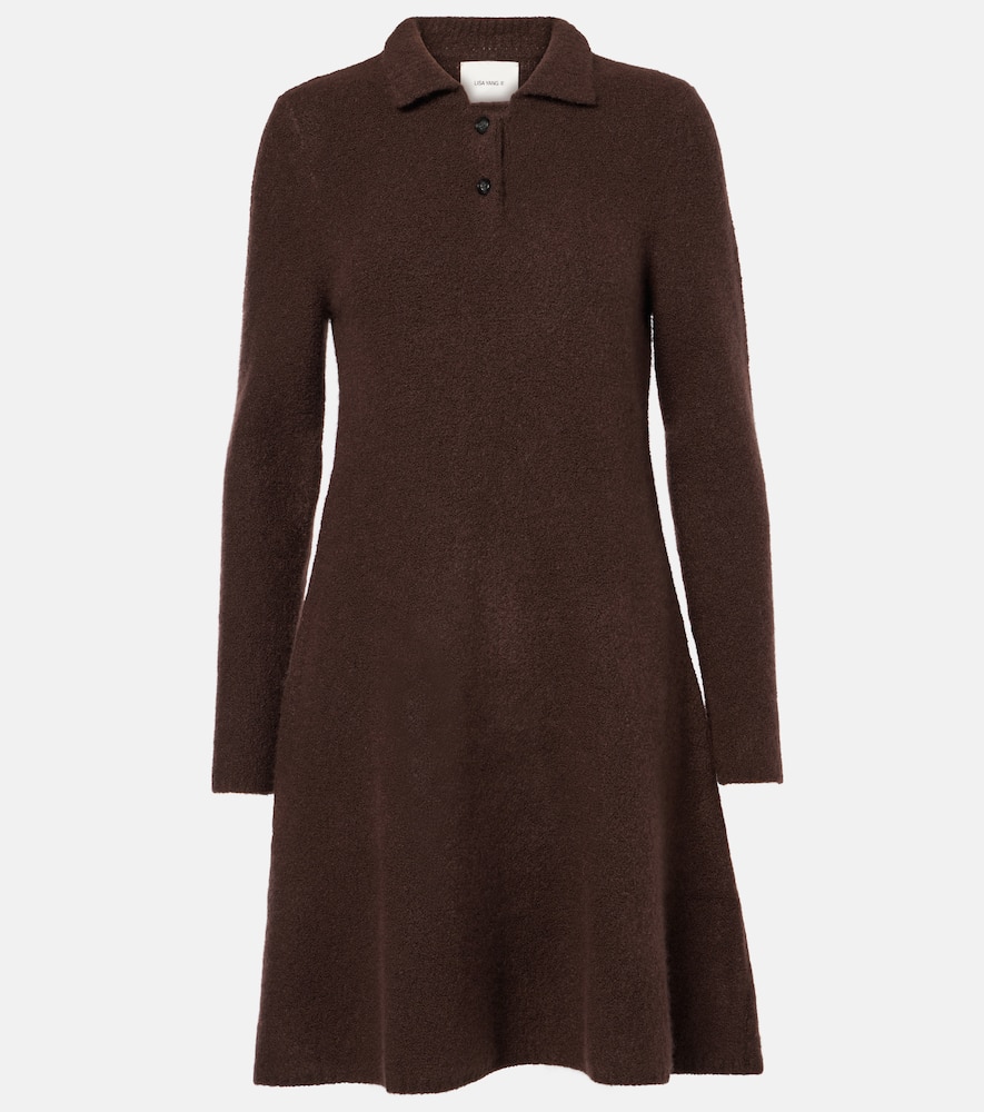 Lisa Yang Lilia Cashmere-blend Cardigan In Brown