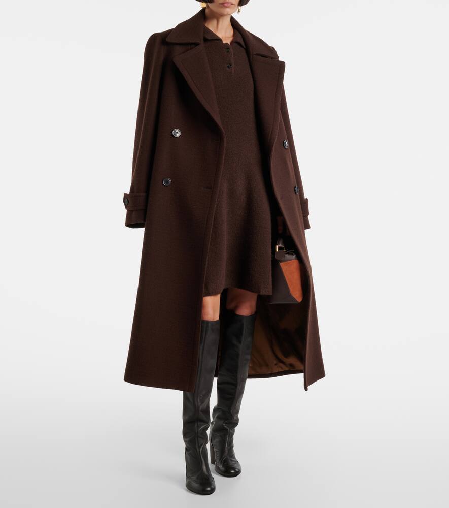 Lisa Yang Lilia Cashmere-blend Cardigan In Brown