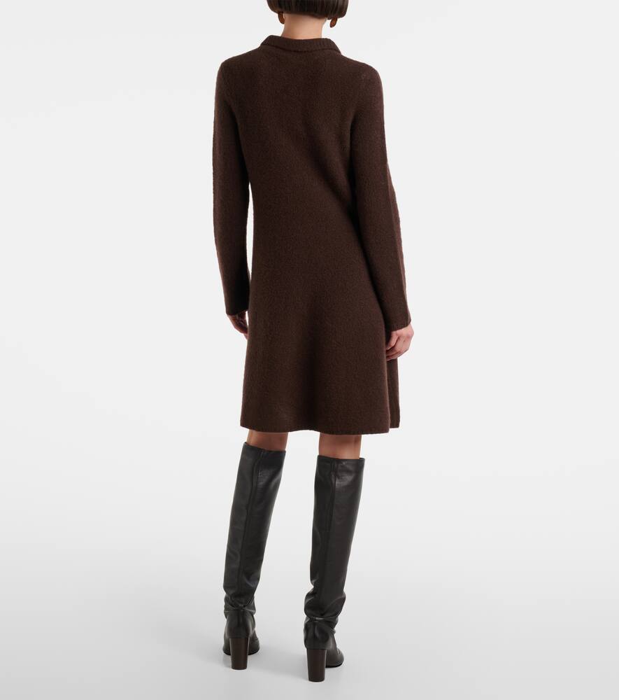 Lisa Yang Lilia Cashmere-blend Cardigan In Brown