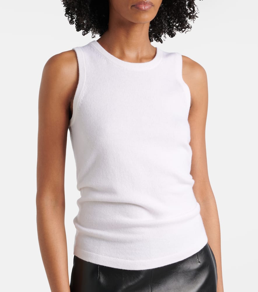 Jardin Des Orangers Cashmere Top In White