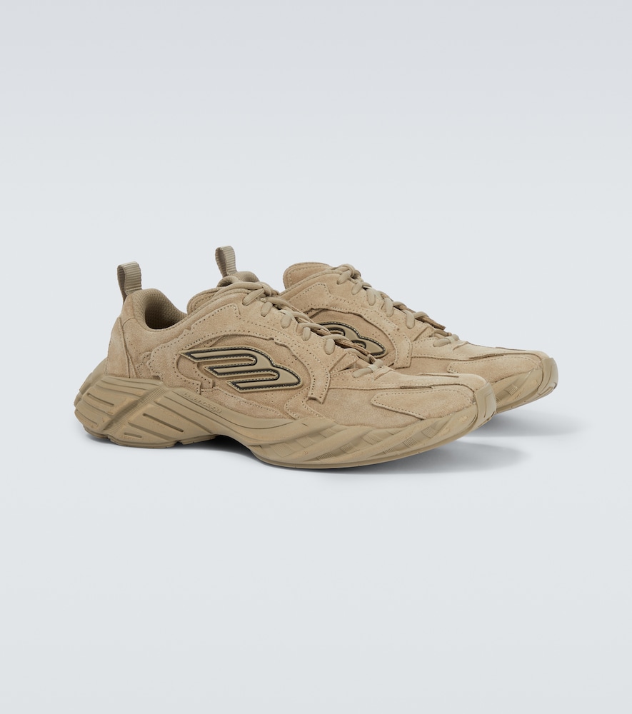  Balenciaga Balenciaga Monday Suede Sneakers 