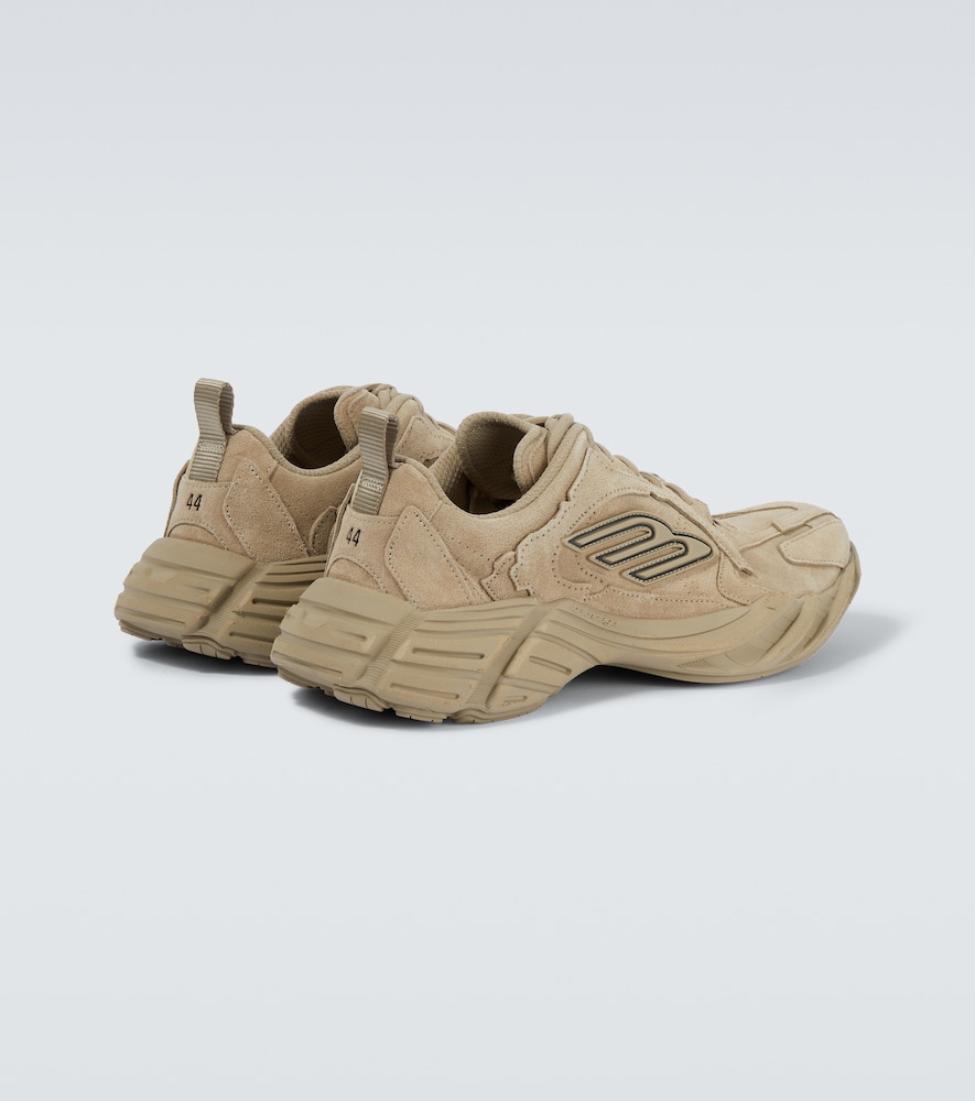  Balenciaga Balenciaga Monday Suede Sneakers 