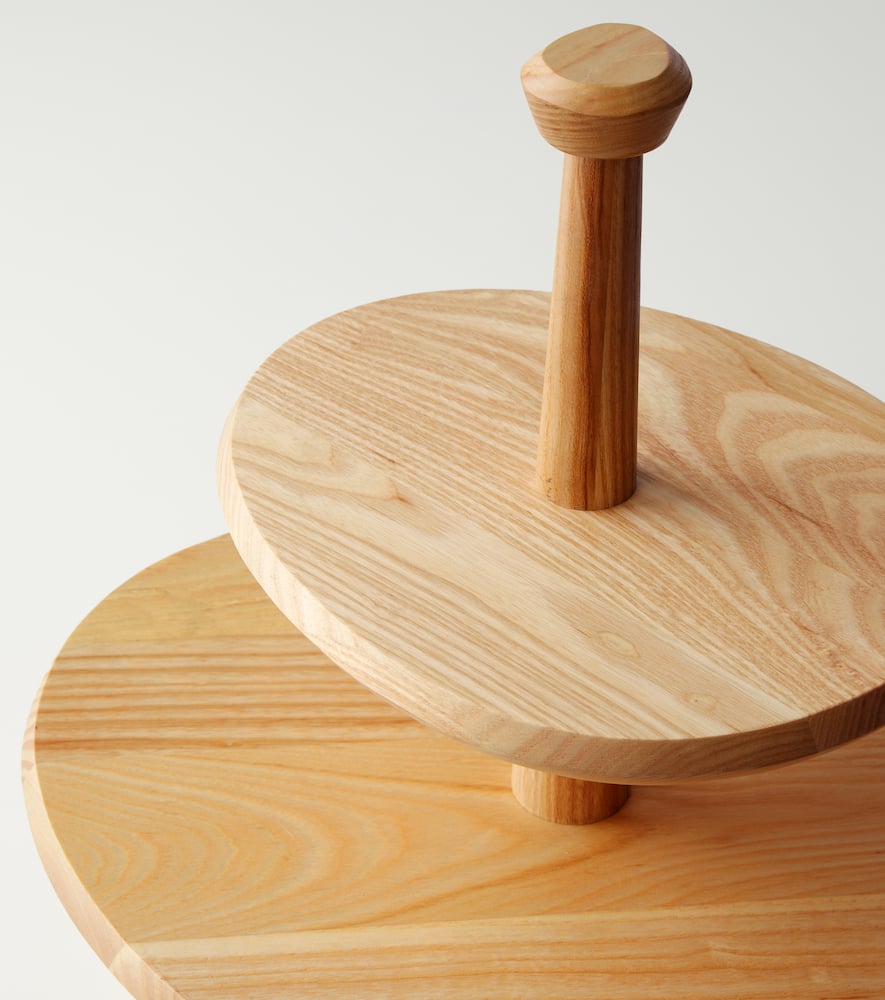 Serax Etagere 01 Dune wooden stand by Kelly Wearstler