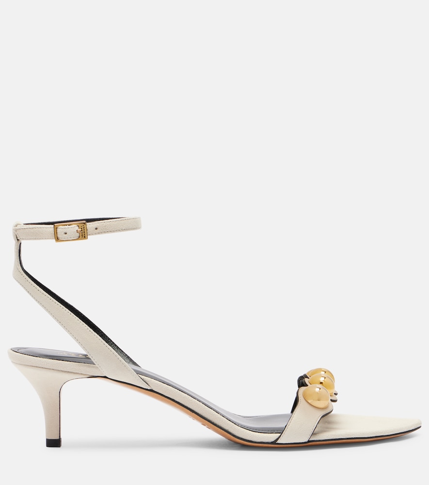  Isabel Marant Isabel Marant Sandalen Arolee Aus Veloursleder 