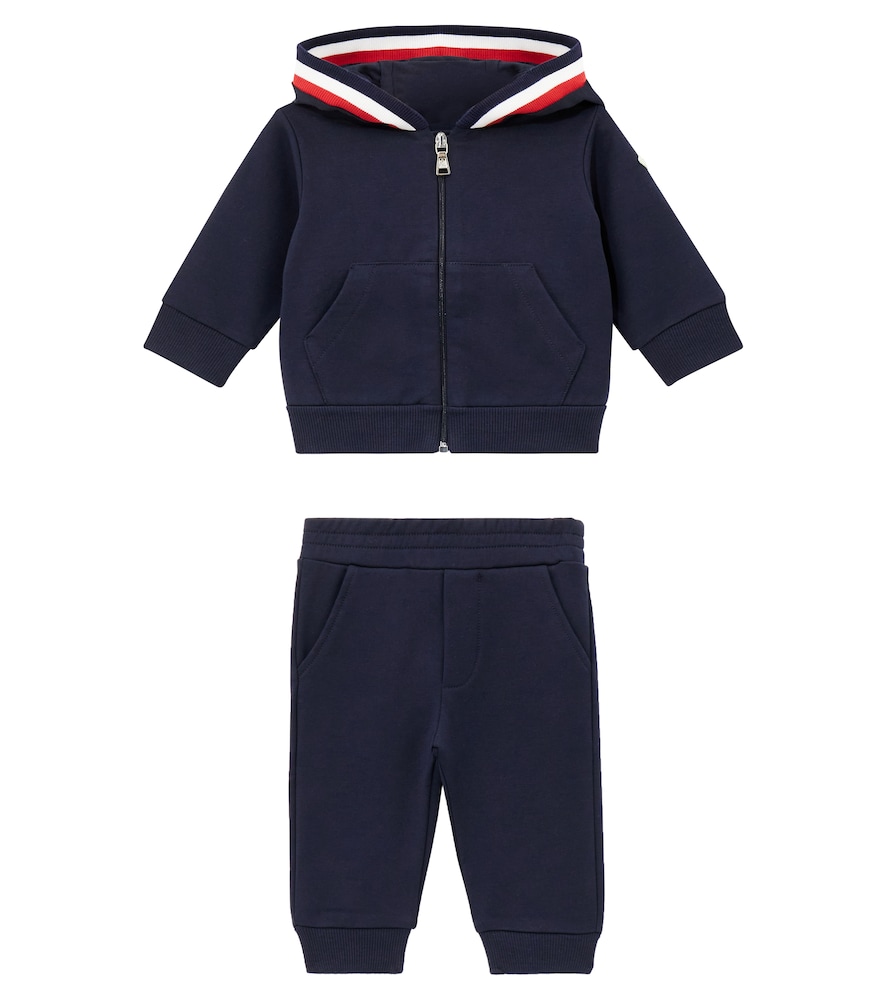 Moncler Enfant Baby cotton-blend tracksuit