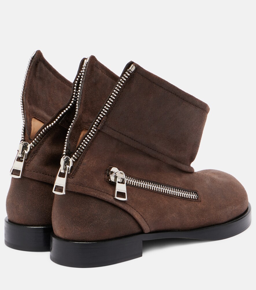  Jw Anderson Jw Anderson Ankle Boots Aus Veloursleder 