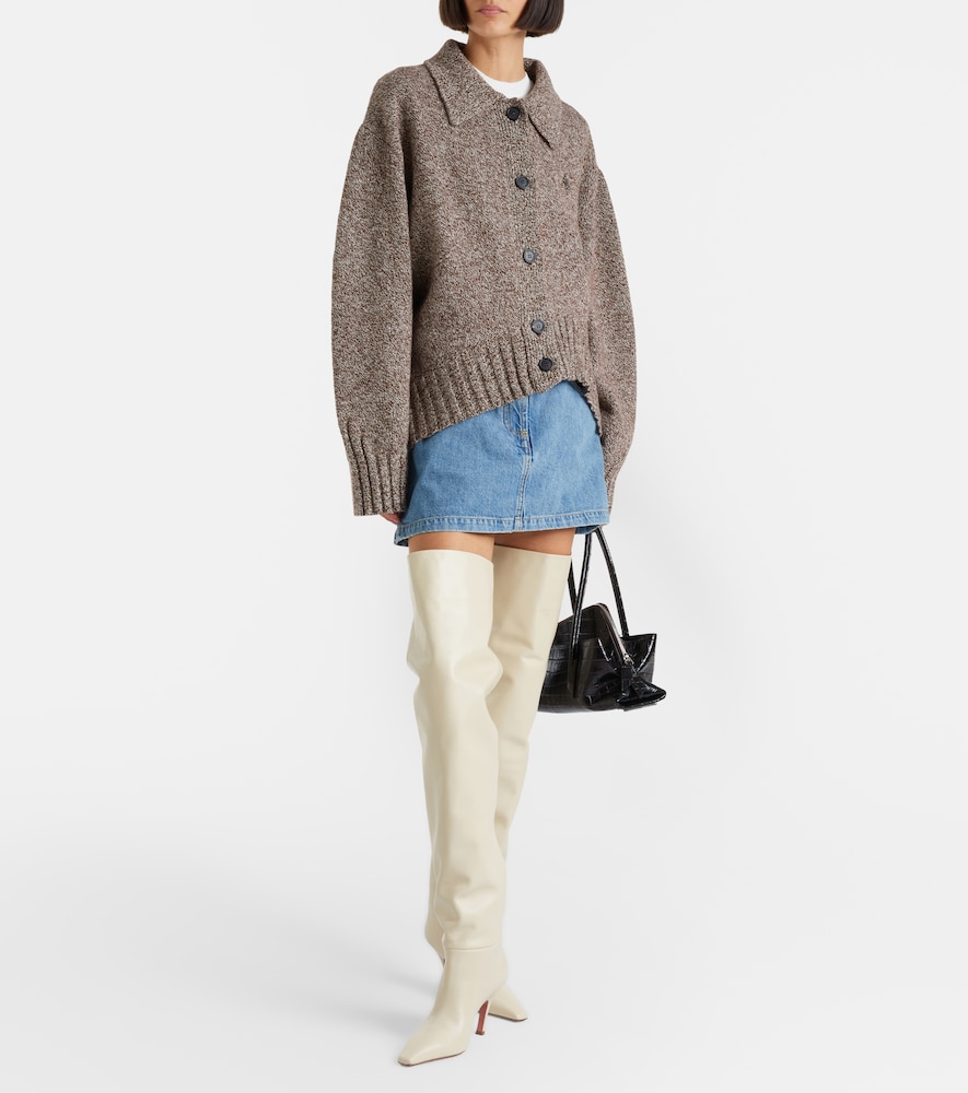 Jamie 80 Leather Over-The-Knee Boots