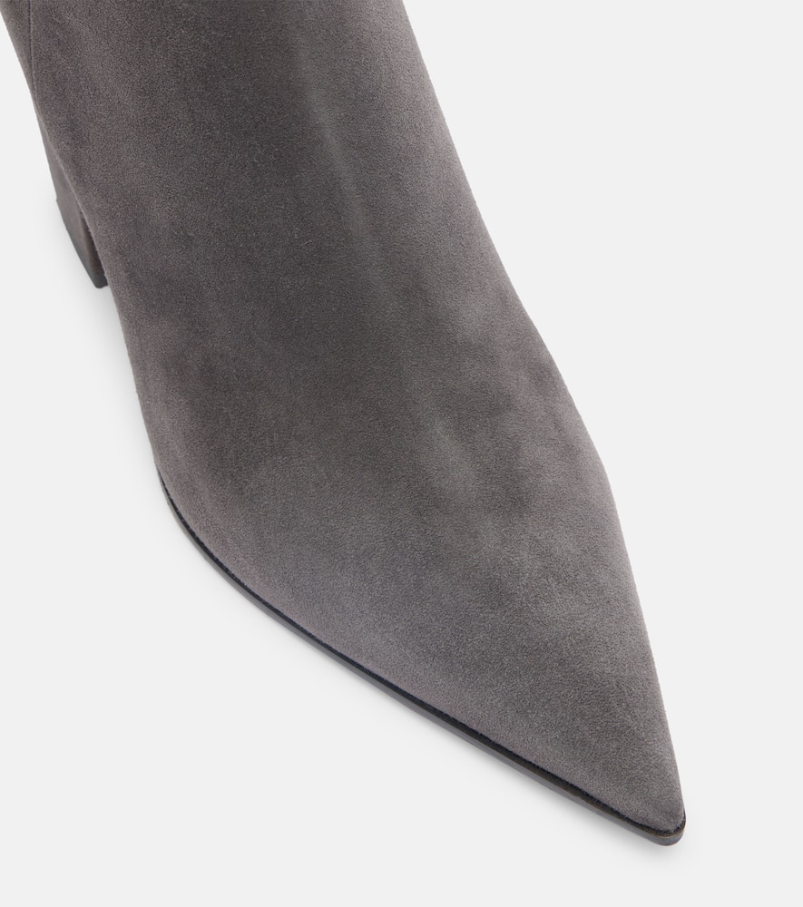 Gianvito Rossi Keinna 85 Suede Ankle Boots In Multi