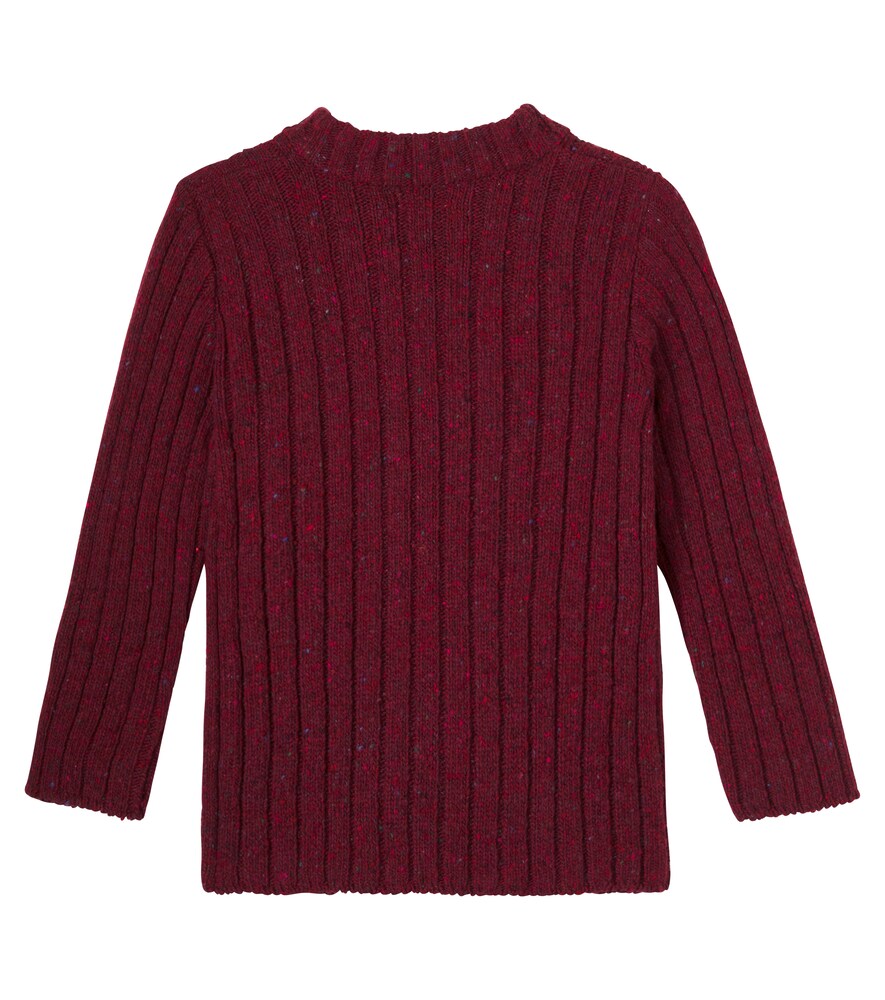  La Coqueta La Coqueta Pullover Bolo Aus Rippstrick 
