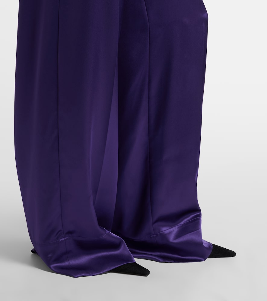  Joseph Joseph Dijon Satin Wide-leg Pants 