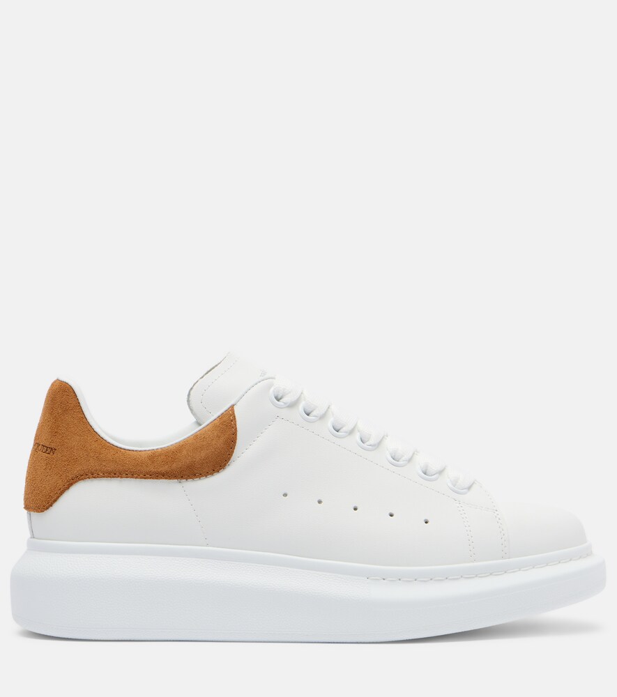  Mcqueen Mcqueen Oversized Leather Sneakers 