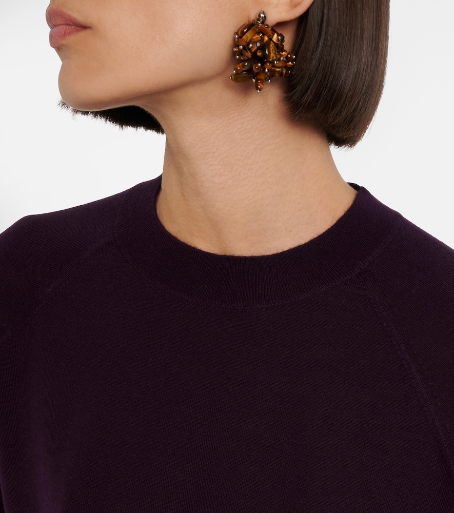  Dries Van Noten Dries Van Noten Pullover Aus Wolle 